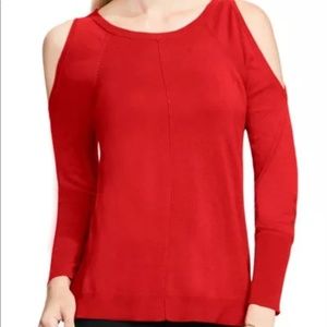 Vince Camuto Cold Shoulder Sweater Top